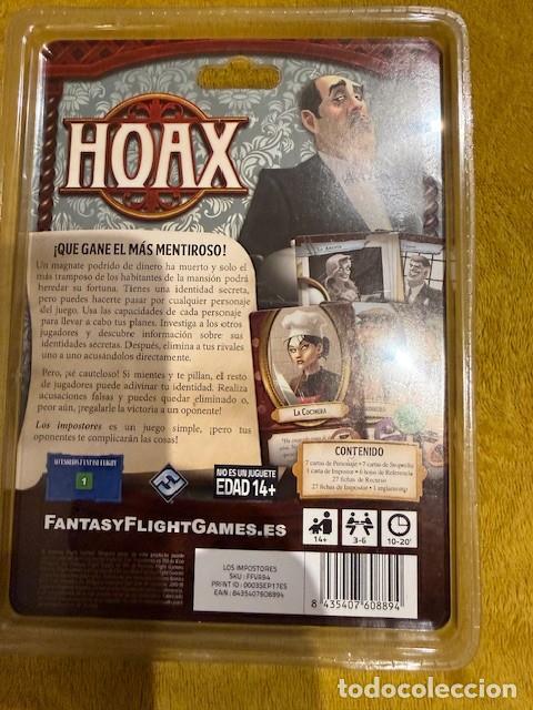 Juegos de mesa: LOS IMPOSTORES - JUEGO DE MESA - Foto 2