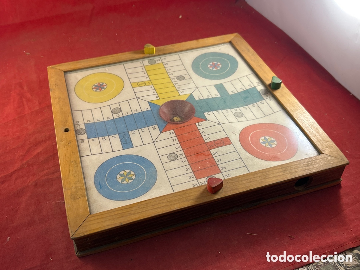 Juegos de mesa: PARCH&Iacute;S LANZADADO ANTIGUO - Foto 1