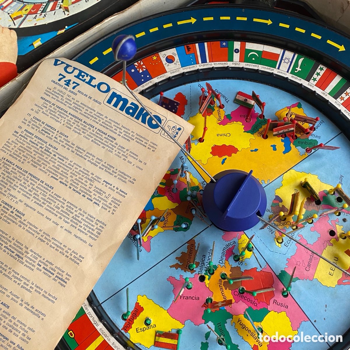 Juegos de mesa: Juego de mesa Vuelo 747 de Mako - Foto 10
