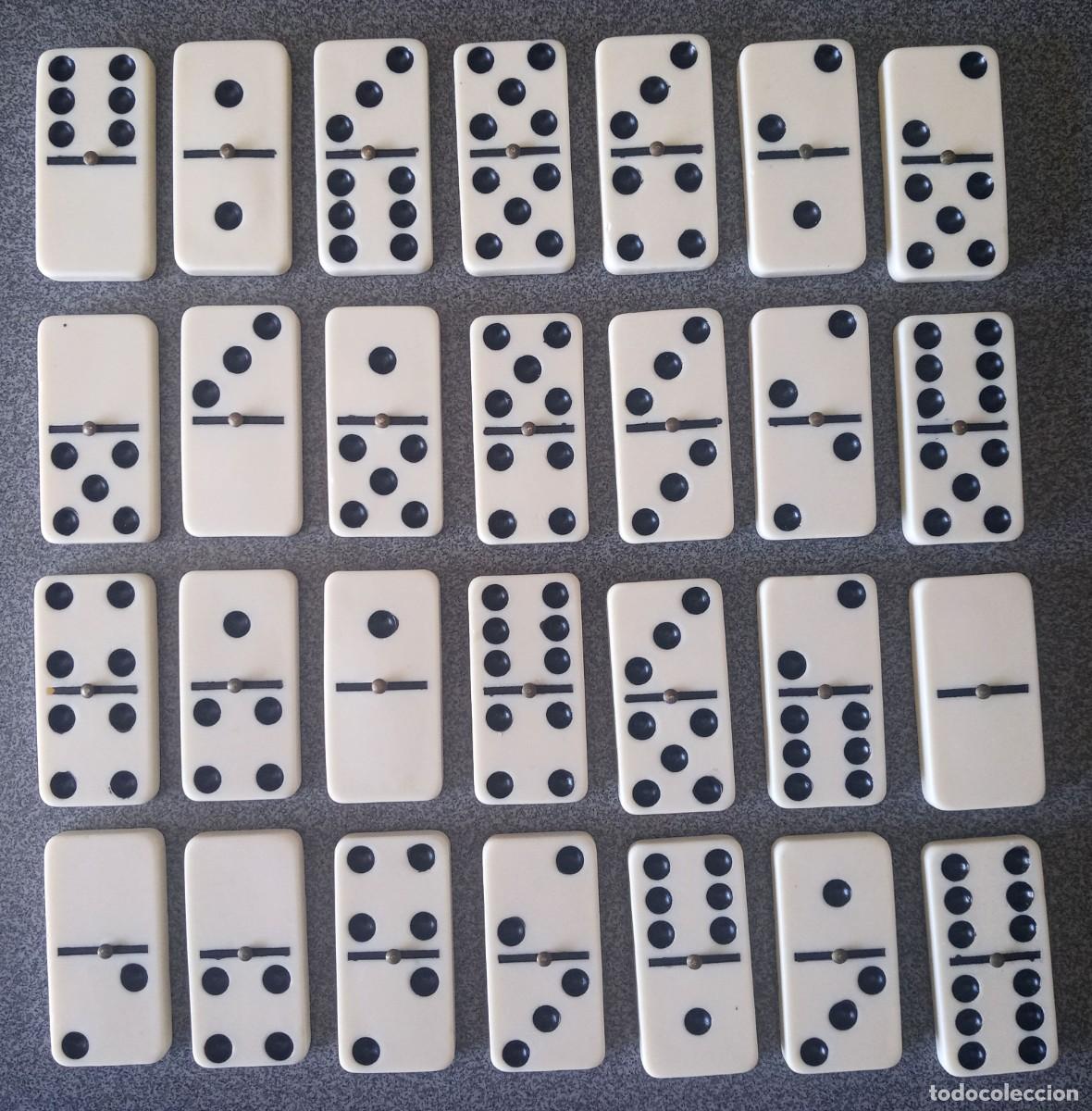 Juegos de mesa: Lote fichas de domin&oacute; - Foto 1