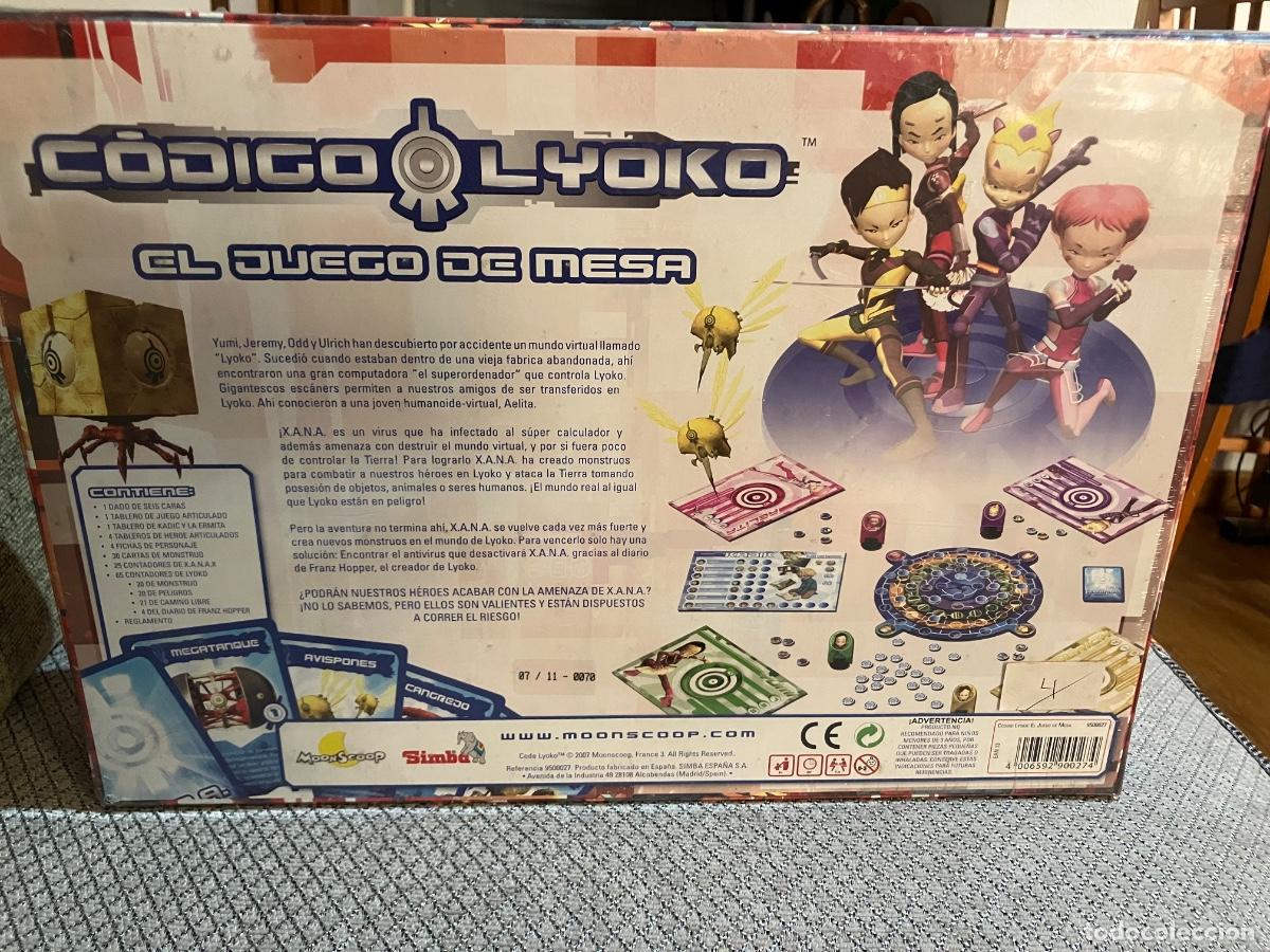 Juegos de mesa: JUGUETE CODE LYOKO CODIGO LYOKO JUEGO DE MESA DIFICIL SIN ABRIR ! - Foto 2