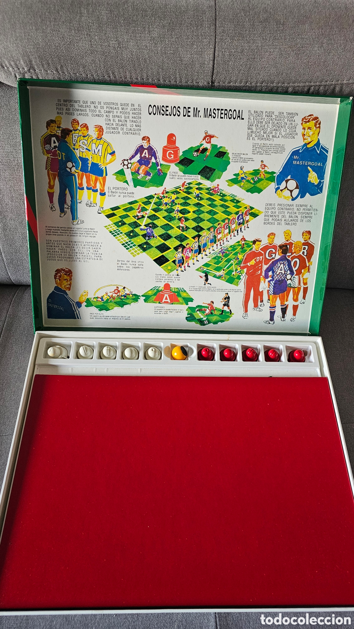 Juegos de mesa: Juego Mastergoal 1992 - Foto 2