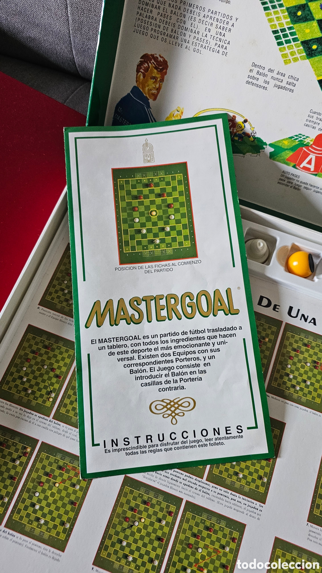 Juegos de mesa: Juego Mastergoal 1992 - Foto 4