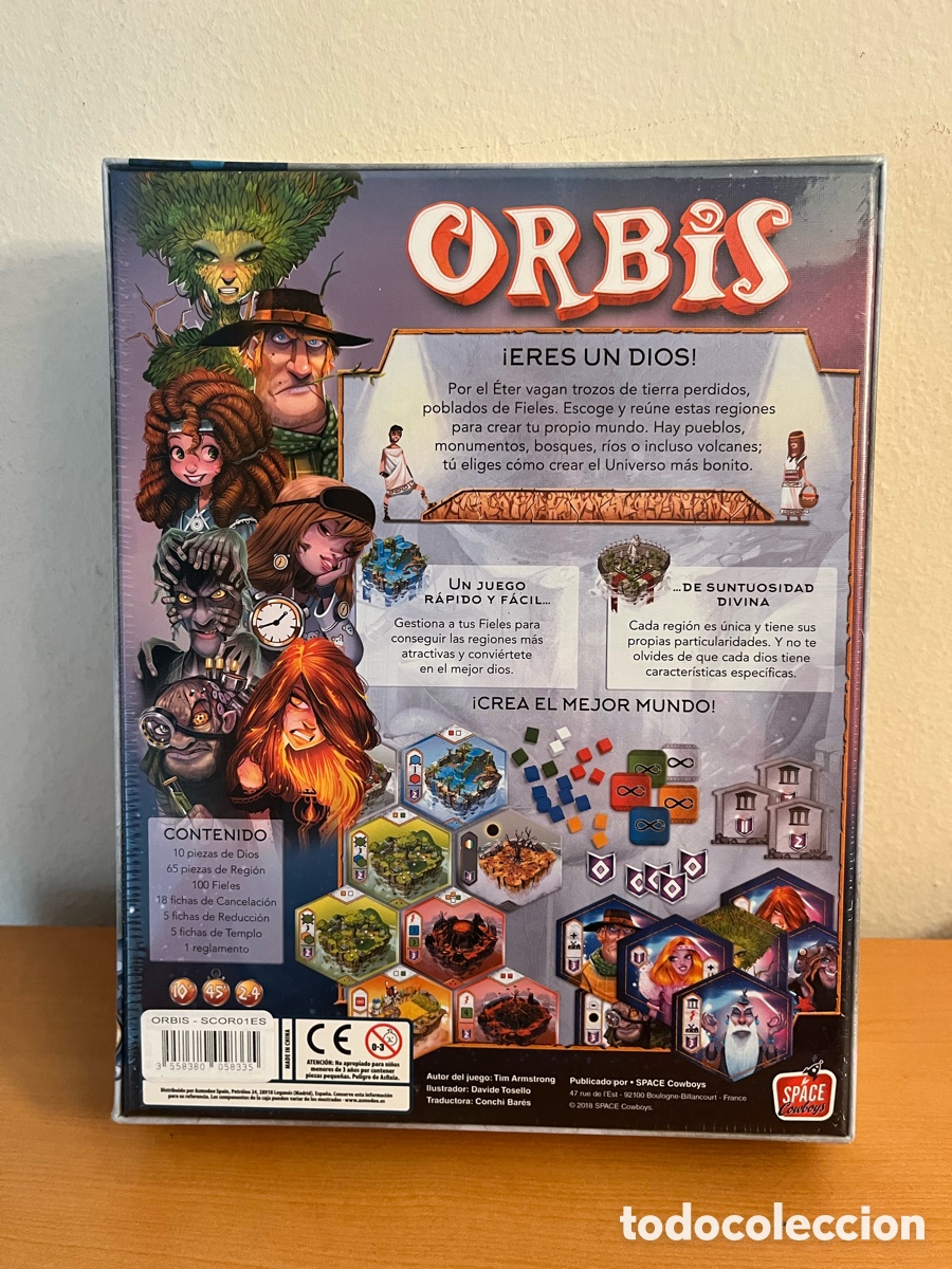 Juegos de mesa: NUEVO Orbis Juego de Mesa Tim Armstrong - Foto 2