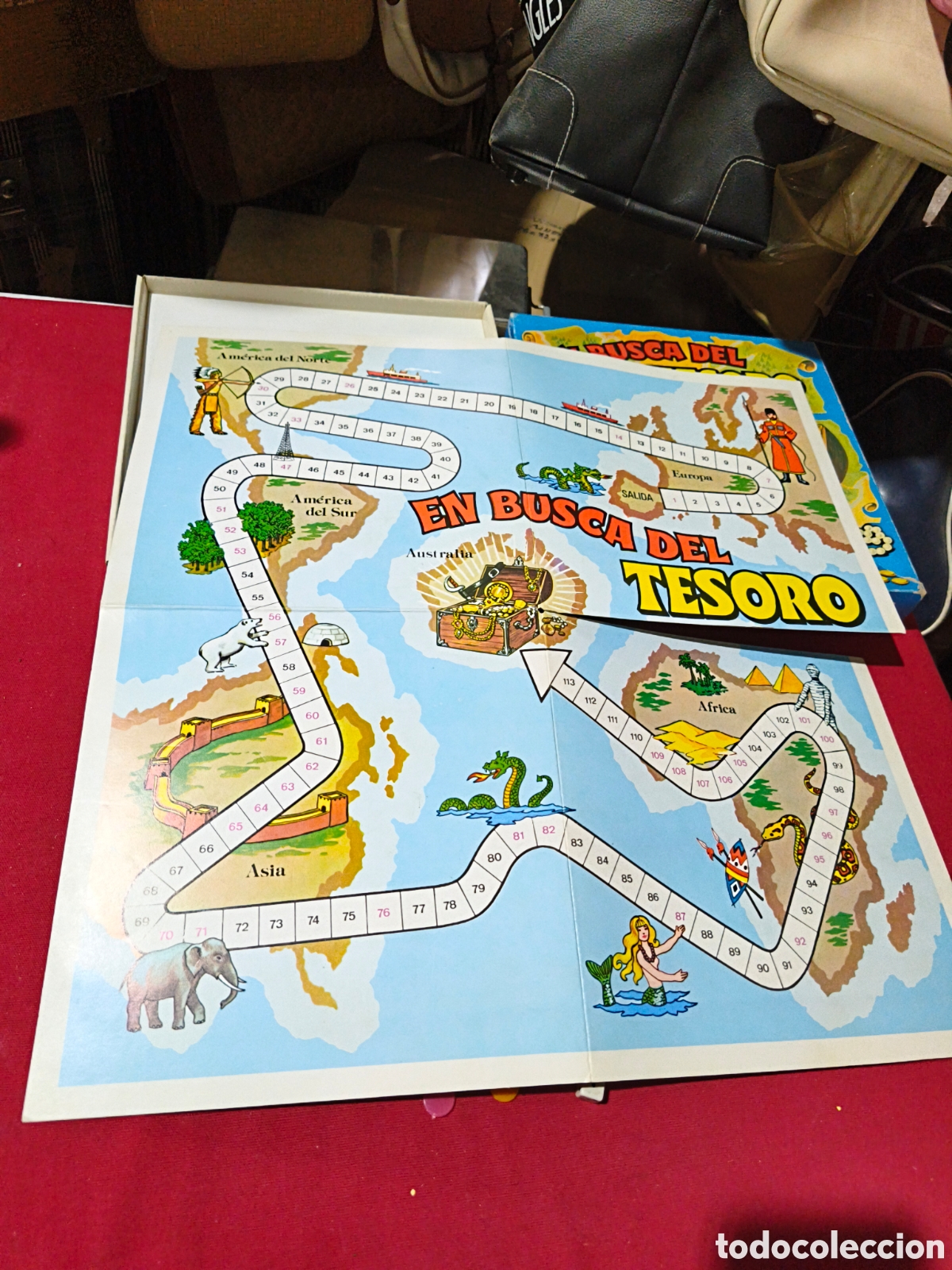 Juegos de mesa: En busca del tesoro REF. 5000 de FALOMIR completo y sin jugar - Foto 2