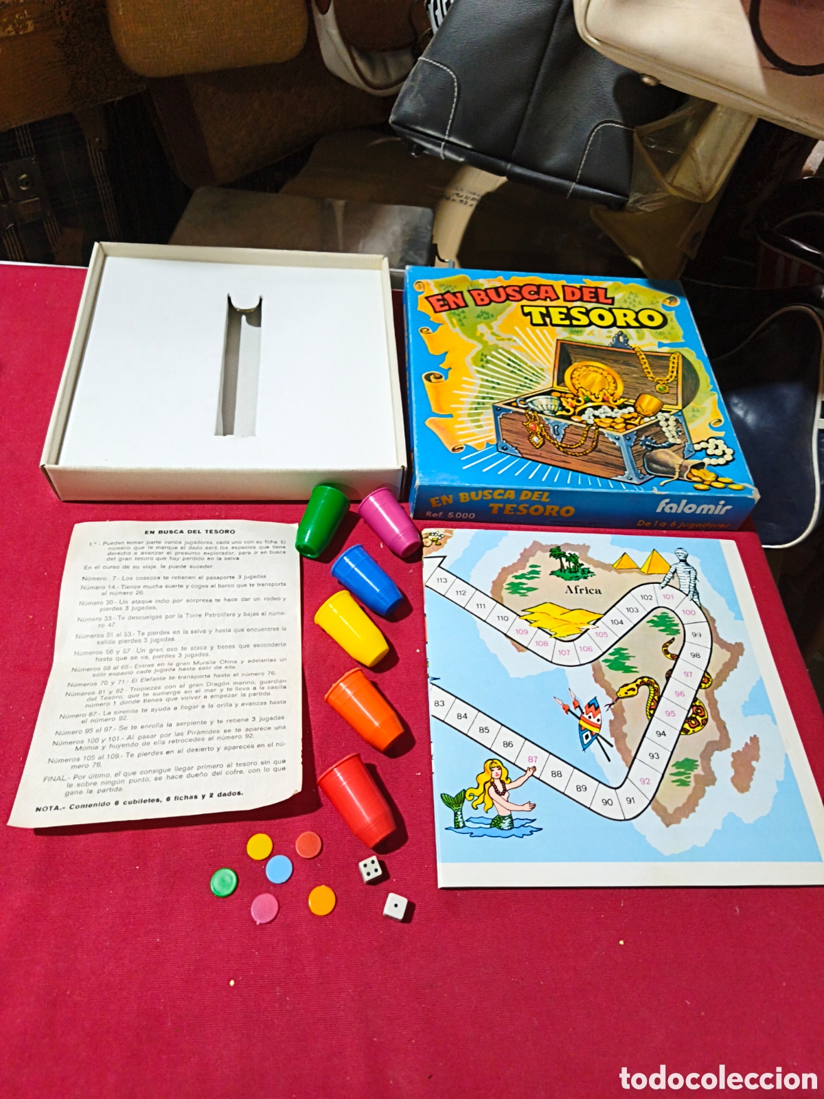 Juegos de mesa: En busca del tesoro REF. 5000 de FALOMIR completo y sin jugar - Foto 1