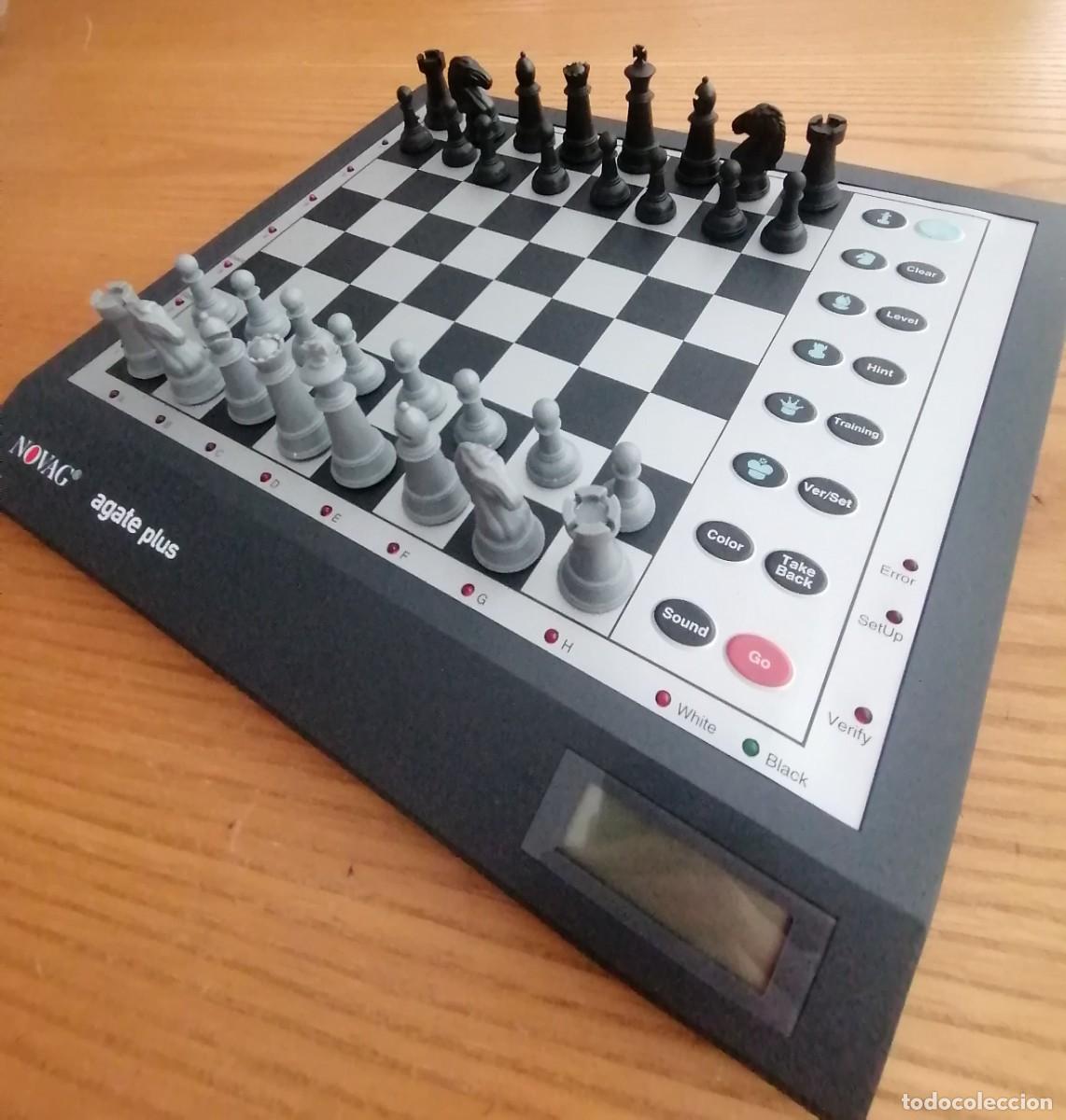 Juegos de mesa: AJEDREZ Novag AGATE PLUS - Foto 7