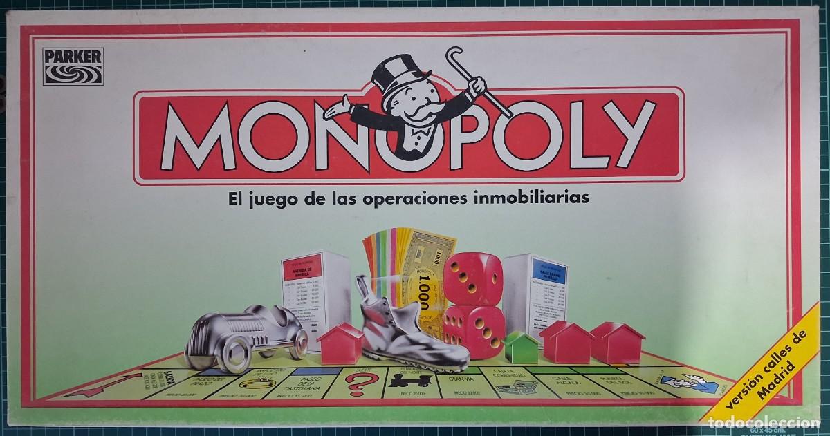 Juegos de mesa: Monopoly de Parker del a&ntilde;o 1992 - Foto 1