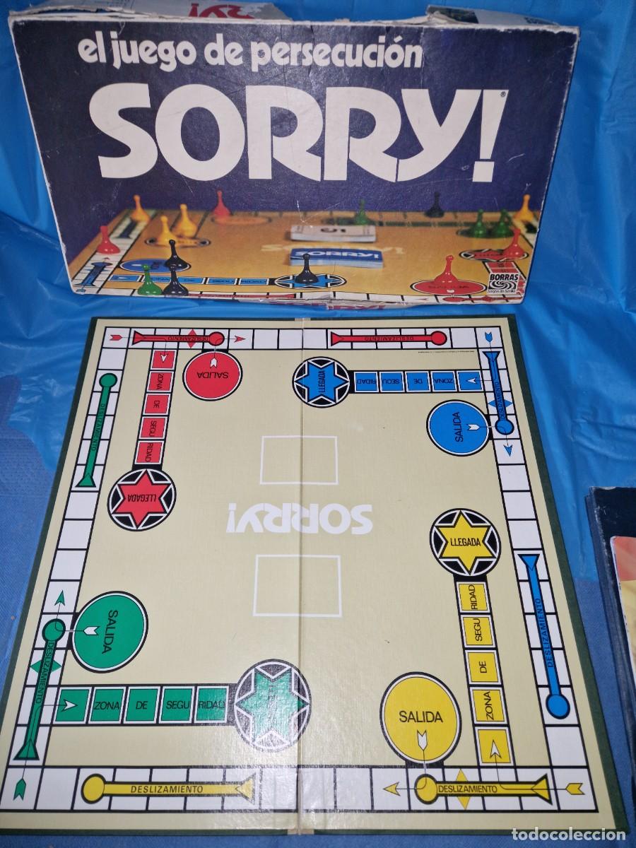 Juegos de mesa: SORRY EL JUEGOD E PERSECUCION BORRAS - JUEGO DE MESA- - Foto 1