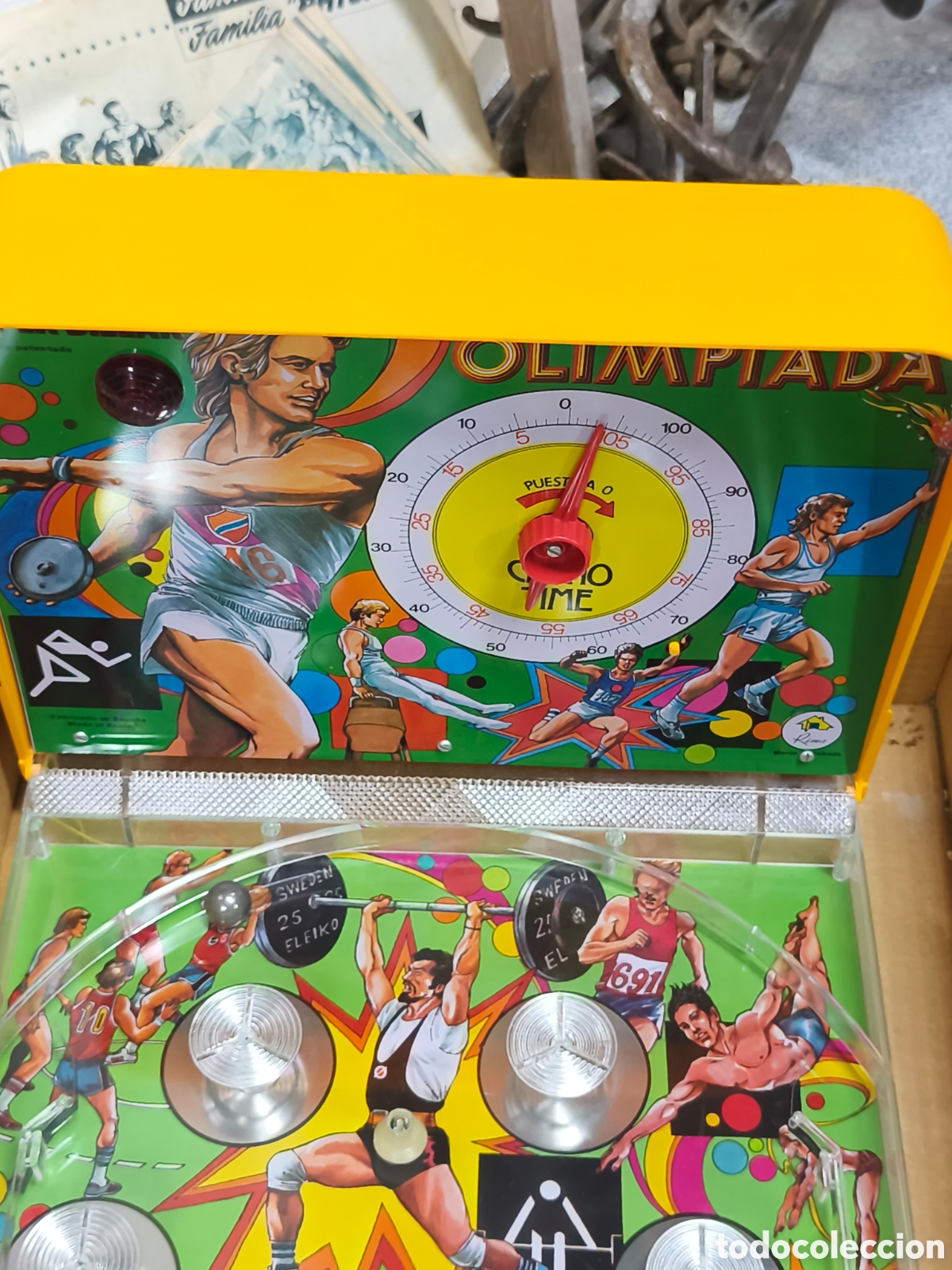 Juegos de mesa: Super billarin electr&oacute;nico de Rima, buen estado - Foto 4