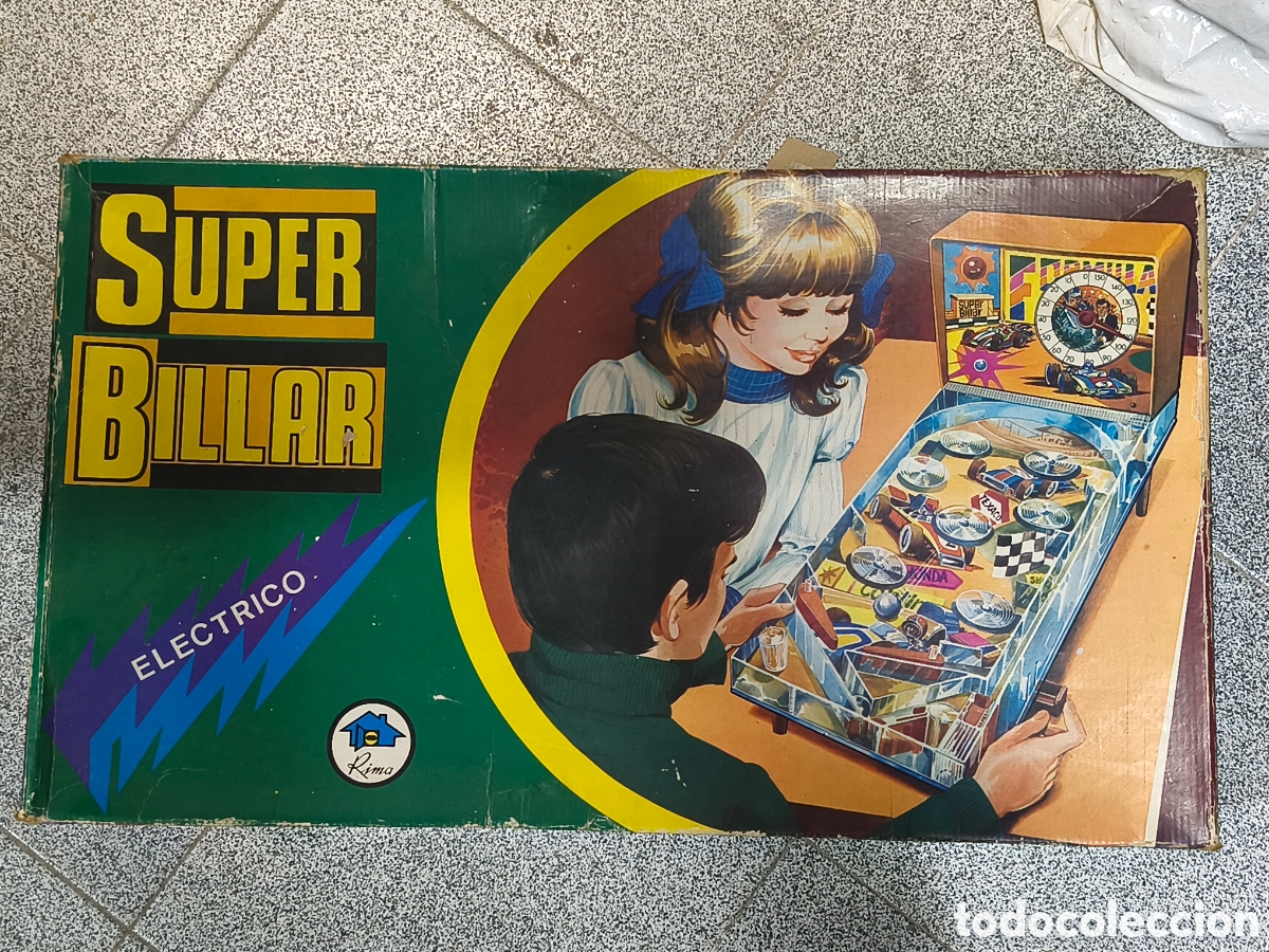 Juegos de mesa: Super billarin electr&oacute;nico de Rima, buen estado - Foto 1