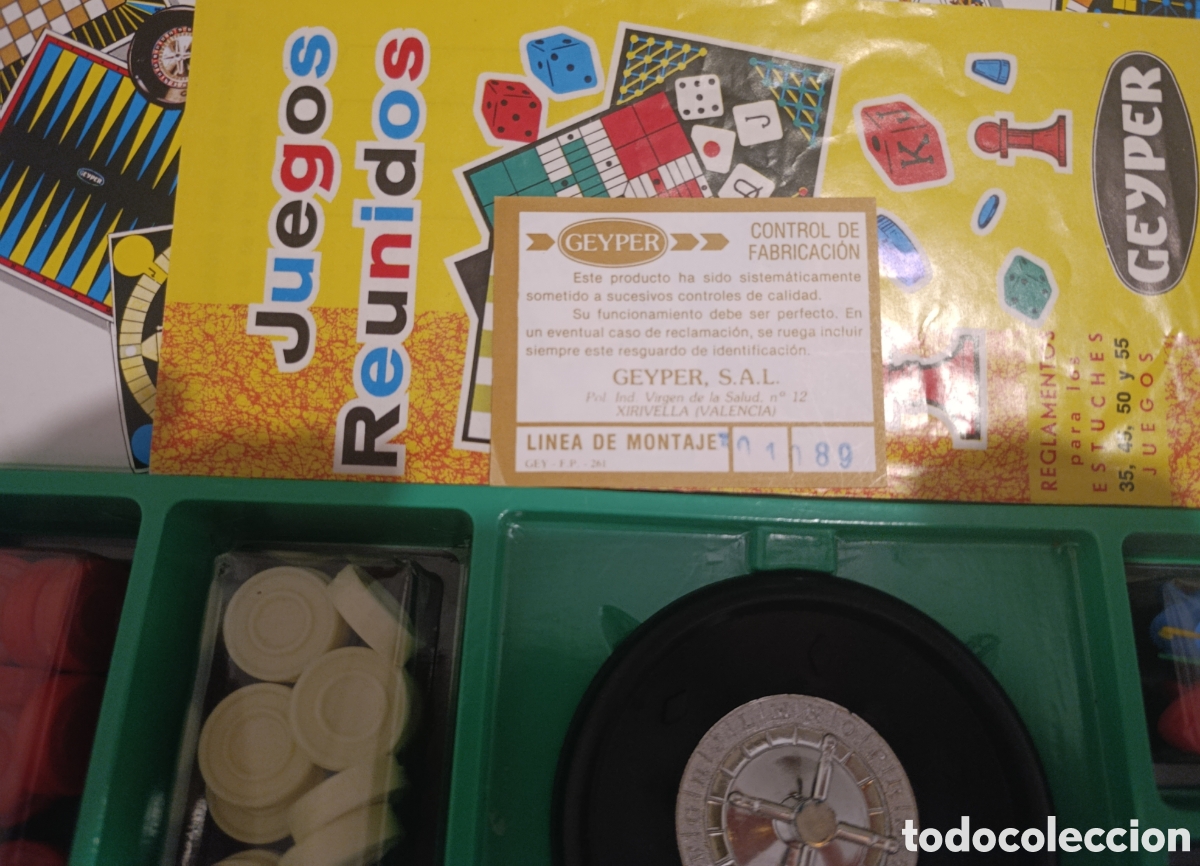 Juegos de mesa: JUEGOS REUNIDOS GEIPER - Foto 3