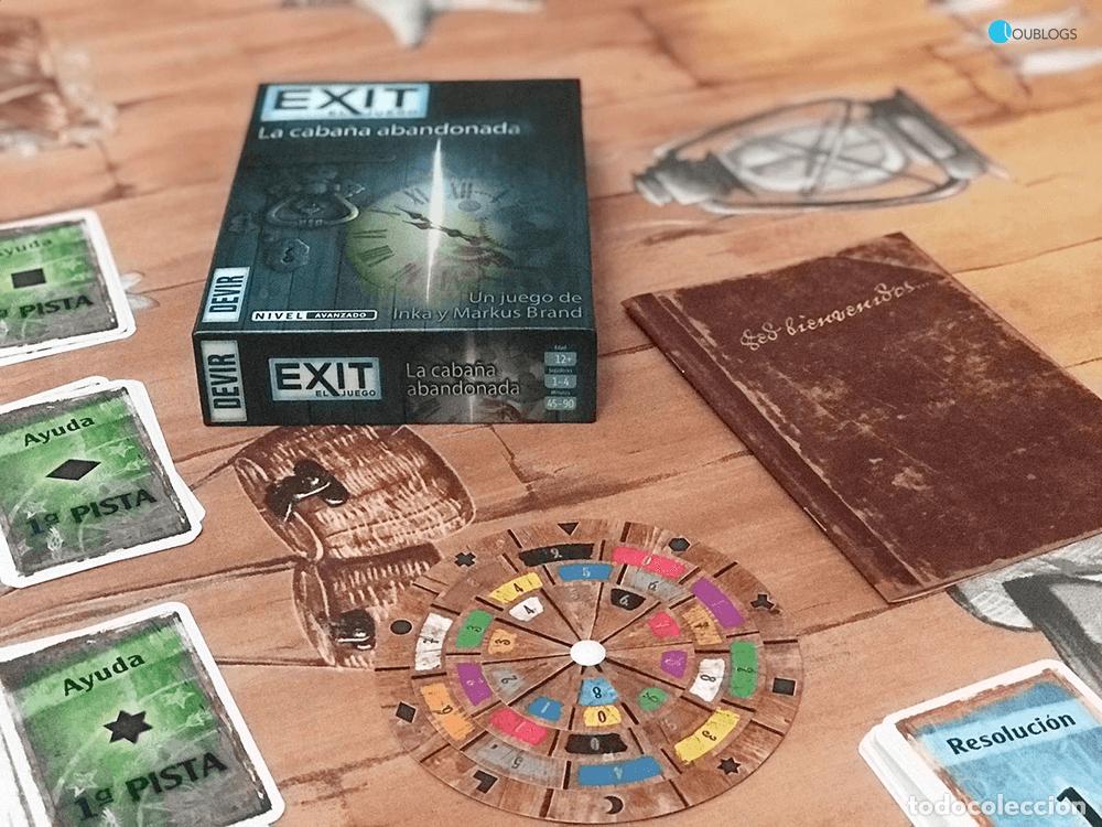 Juegos de mesa: La Caba&ntilde;a Abandonada - Juego de mesa &rdquo;Escape Room&rdquo; (marca EXIT) - Foto 1