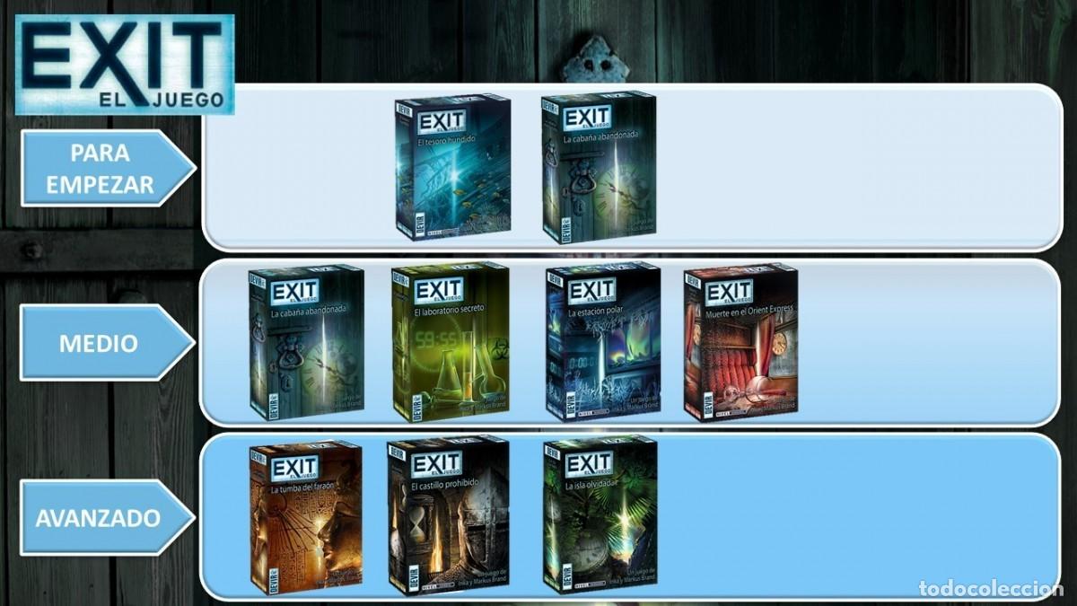 Juegos de mesa: La Caba&ntilde;a Abandonada - Juego de mesa &rdquo;Escape Room&rdquo; (marca EXIT) - Foto 6