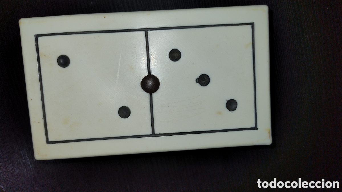 Juegos de mesa: Juego de domin&oacute; PSE antiguo - Foto 1