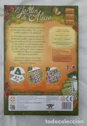 Juegos de mesa: Juego de mesa El Jard&iacute;n de Alicia - Foto 4