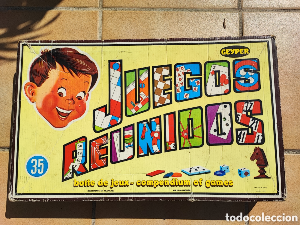 Juegos de mesa: ANTIGUO JUEGO REUNIDOS- GEYPER- N⁰35
