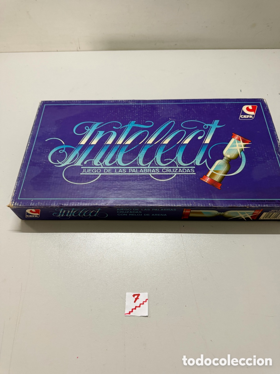 Juegos de mesa: INTELECT JUEGO DE LAS PALABRAS CRUZADAS - Foto 1
