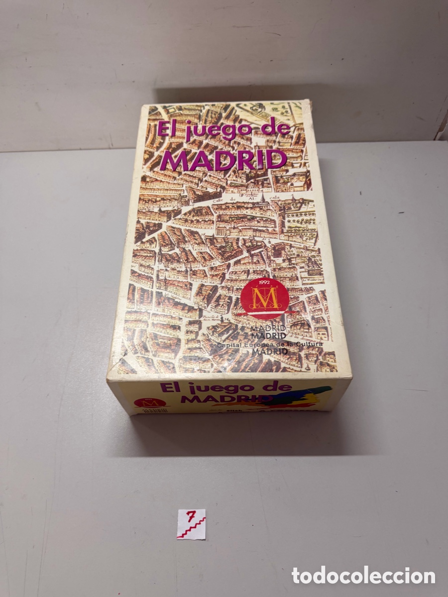 Juegos de mesa: El juego de MADRID&rdquo;, lanzado en 1992. - Foto 1