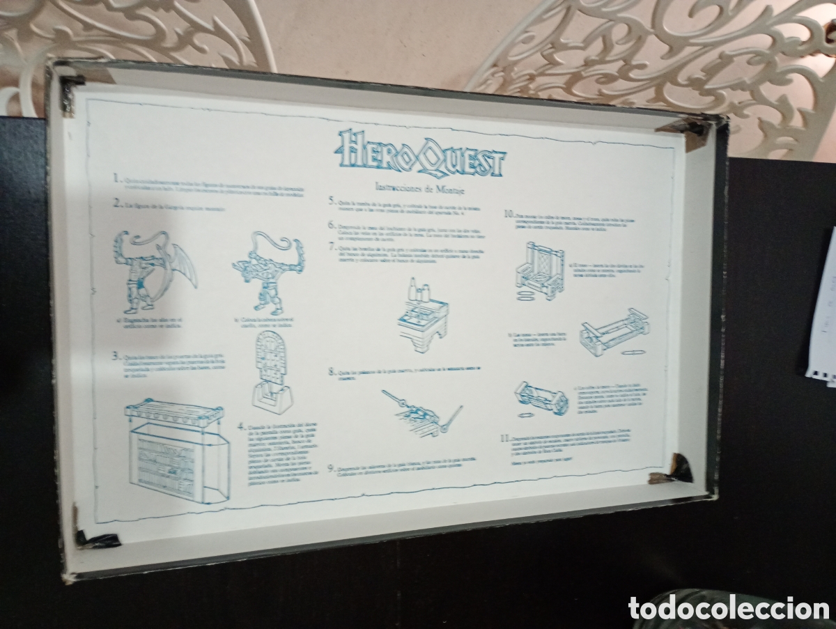 Juegos de mesa: Hero Quest 1989 mb Rol - Foto 8