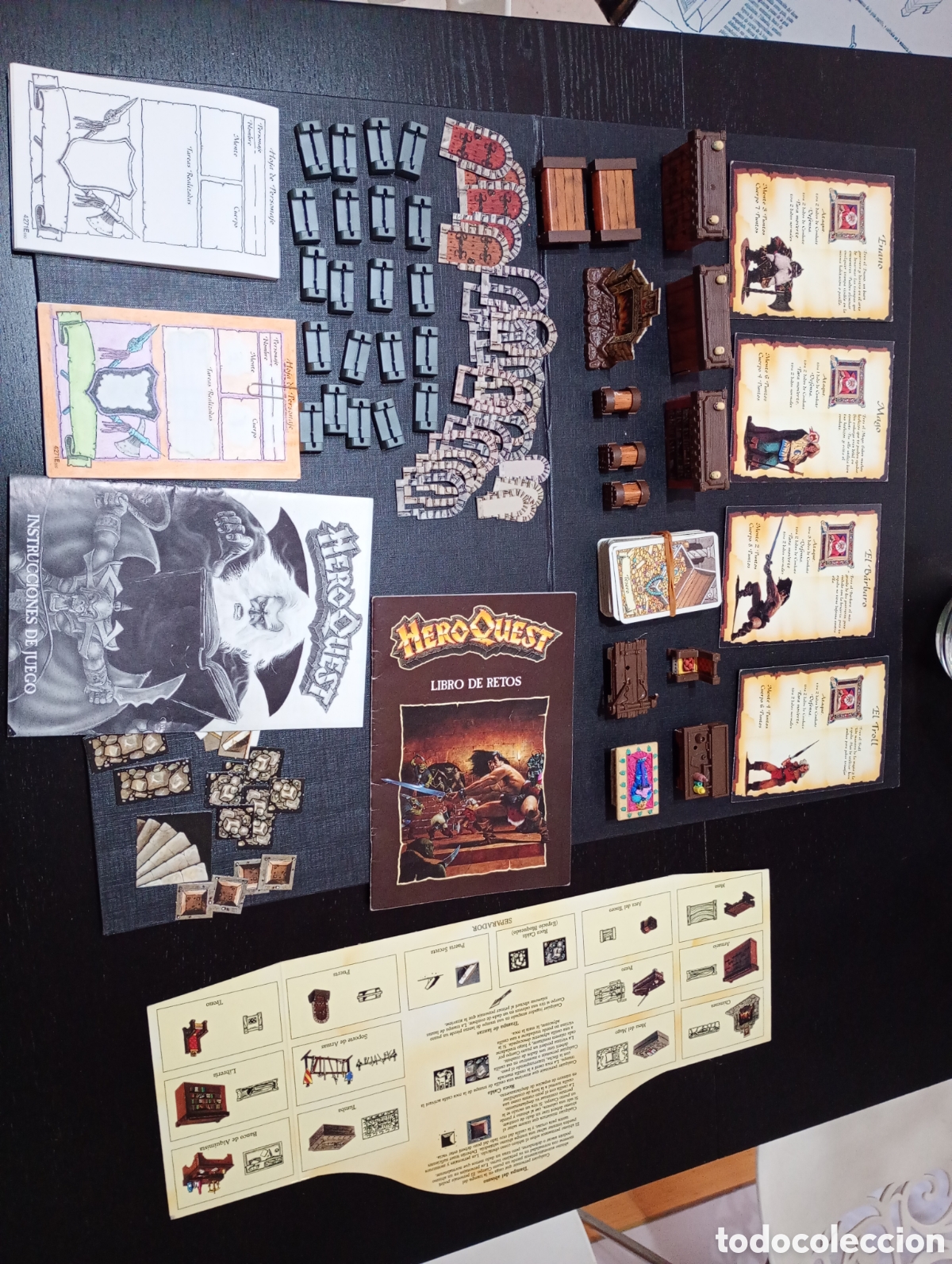 Juegos de mesa: Hero Quest 1989 mb Rol - Foto 10