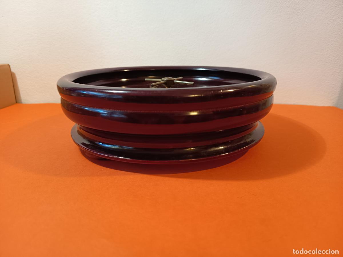 Juegos de mesa: RULETA DE MESA DE MADERA JENSEN EN SU CAJA ORIGINAL - Foto 4