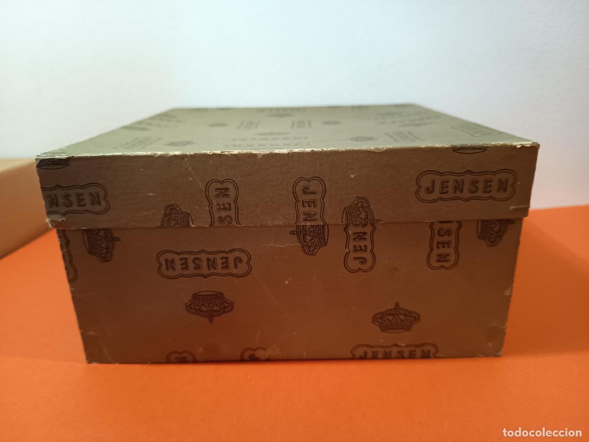 Juegos de mesa: RULETA DE MESA DE MADERA JENSEN EN SU CAJA ORIGINAL - Foto 9