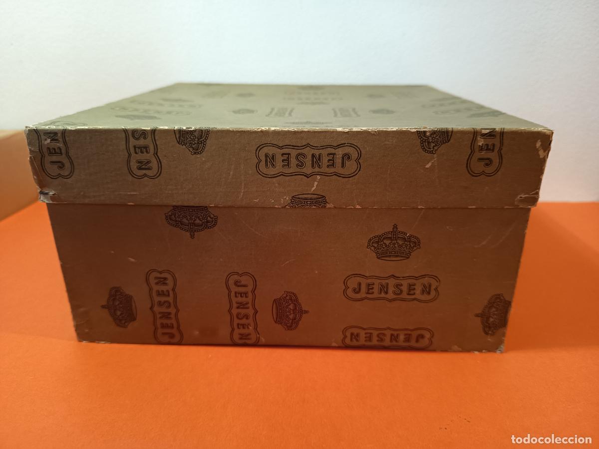 Juegos de mesa: RULETA DE MESA DE MADERA JENSEN EN SU CAJA ORIGINAL - Foto 10