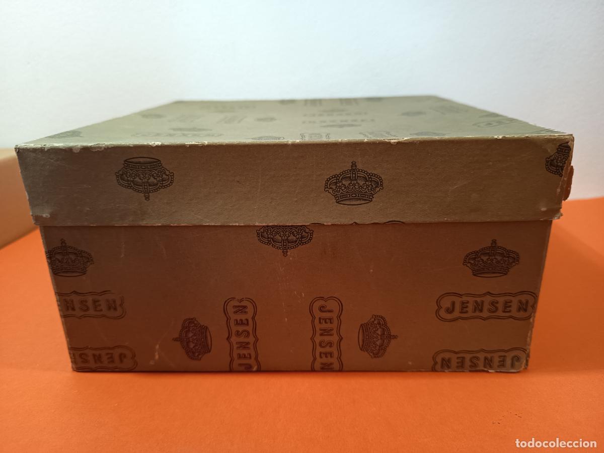 Juegos de mesa: RULETA DE MESA DE MADERA JENSEN EN SU CAJA ORIGINAL - Foto 11