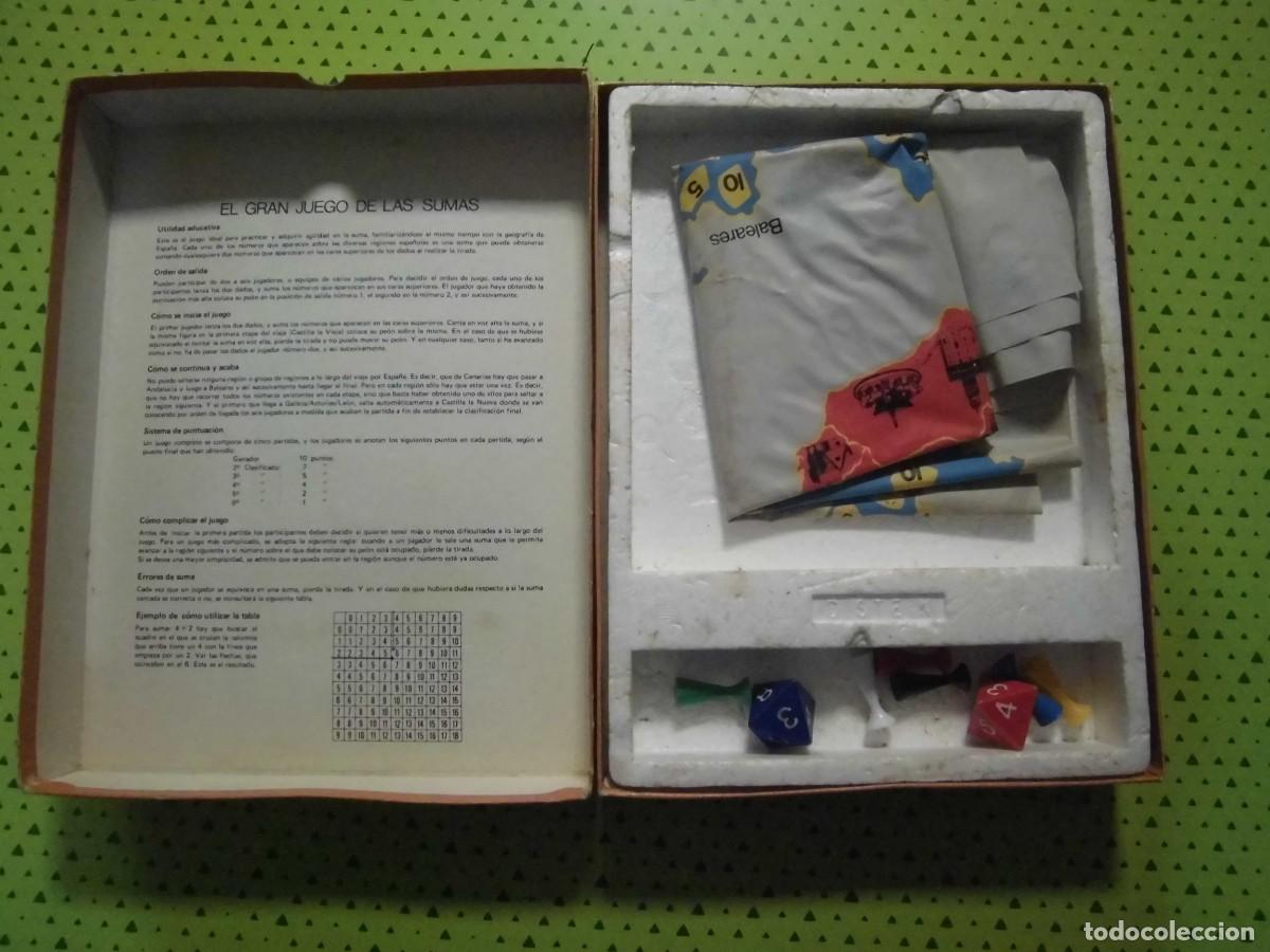Juegos de mesa: EL GRAN JUEGO DE LAS SUMAS (DISTEIN) A&Ntilde;OS 80 - Foto 2
