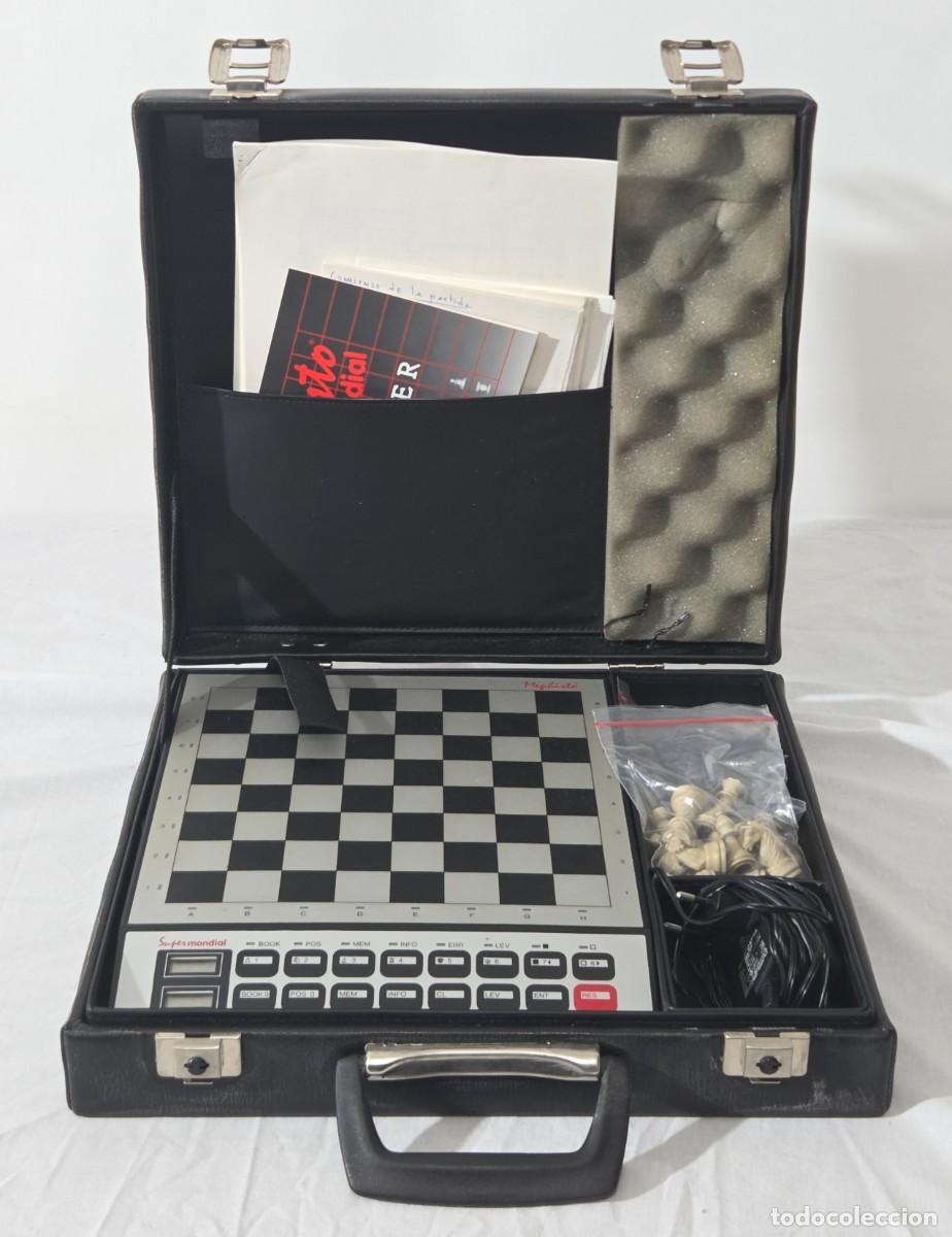 Juegos de mesa: Computador de Ajedrez, Mephisto Super Mondial, Funcionando - Foto 2