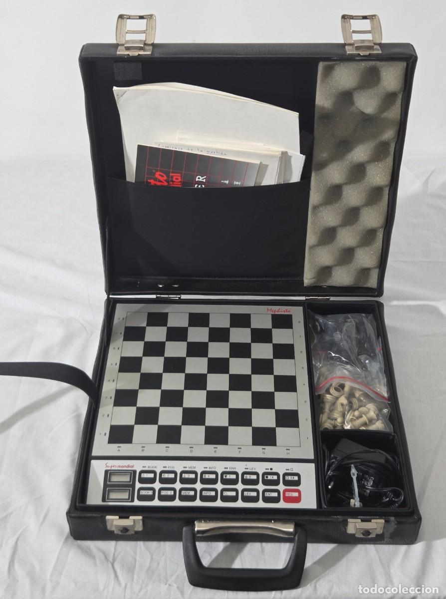 Juegos de mesa: Computador de Ajedrez, Mephisto Super Mondial, Funcionando - Foto 21