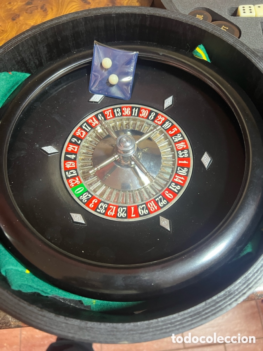 Juegos de mesa: Juego de poker vintage - Foto 4