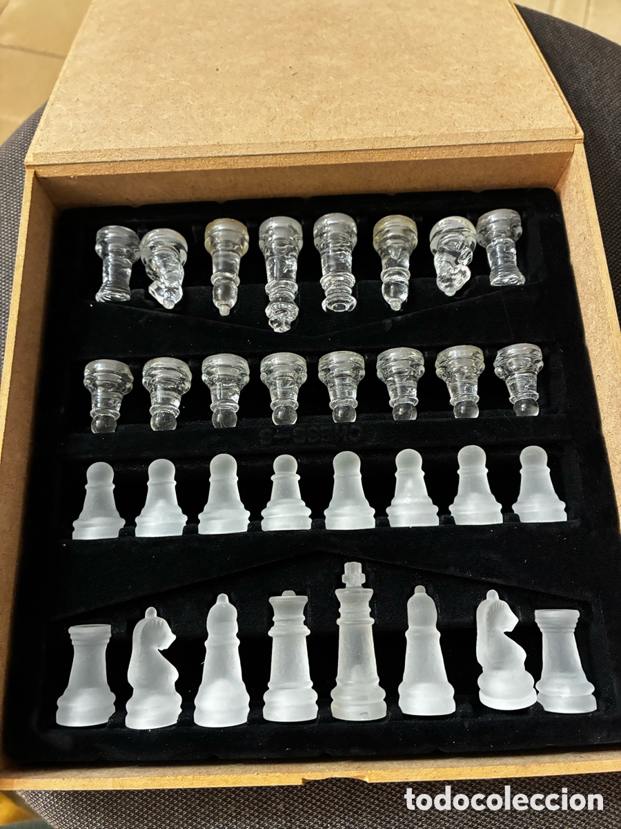 Juegos de mesa: AJEDREZ CRISTAL VINTAGE - Foto 3