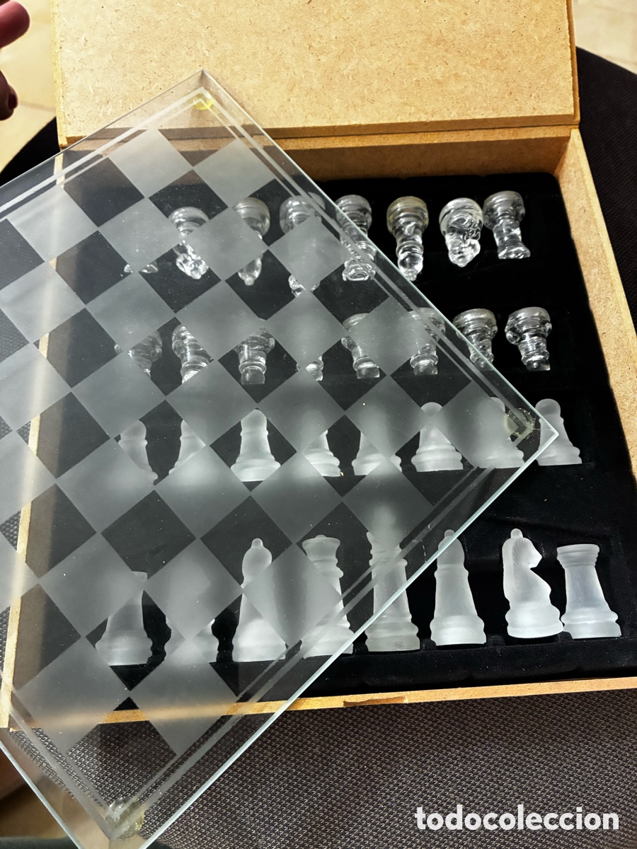 Juegos de mesa: AJEDREZ CRISTAL VINTAGE - Foto 1