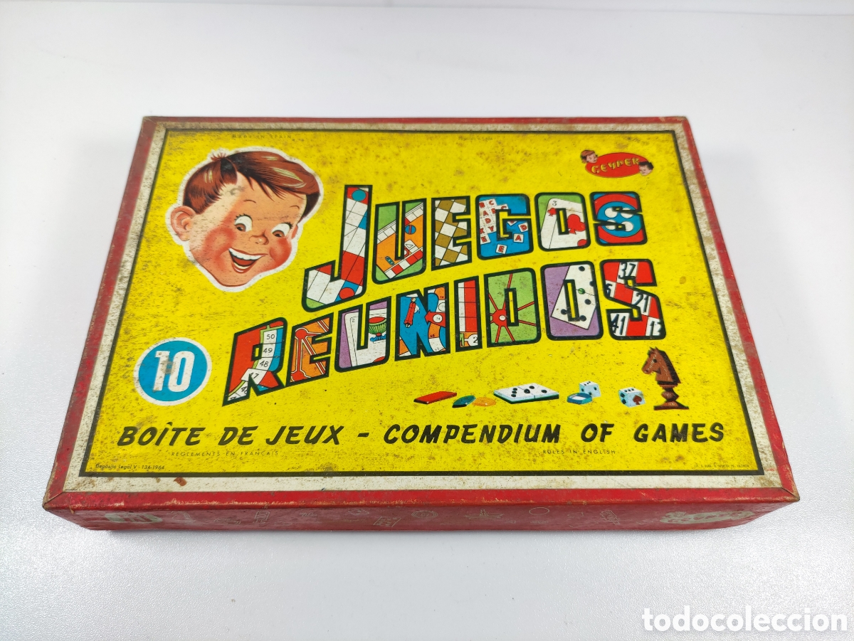 Juegos de mesa: Juegos reunidos 10 geyper - Foto 1