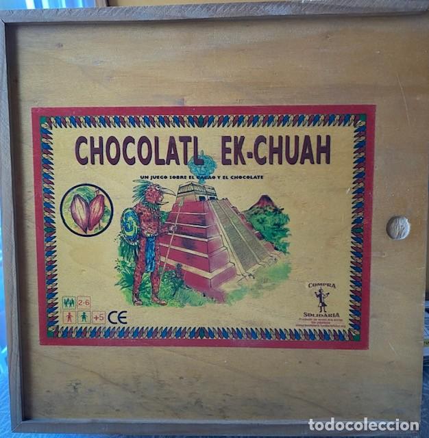 Juegos de mesa: JUEGO DE MESA EN CAJA DE MADERA CHOCOLATE - Foto 1