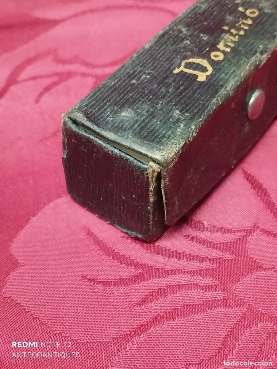 Juegos de mesa: ANTIGUO JUEGO DE DOMIN&Oacute; MINI - Foto 13