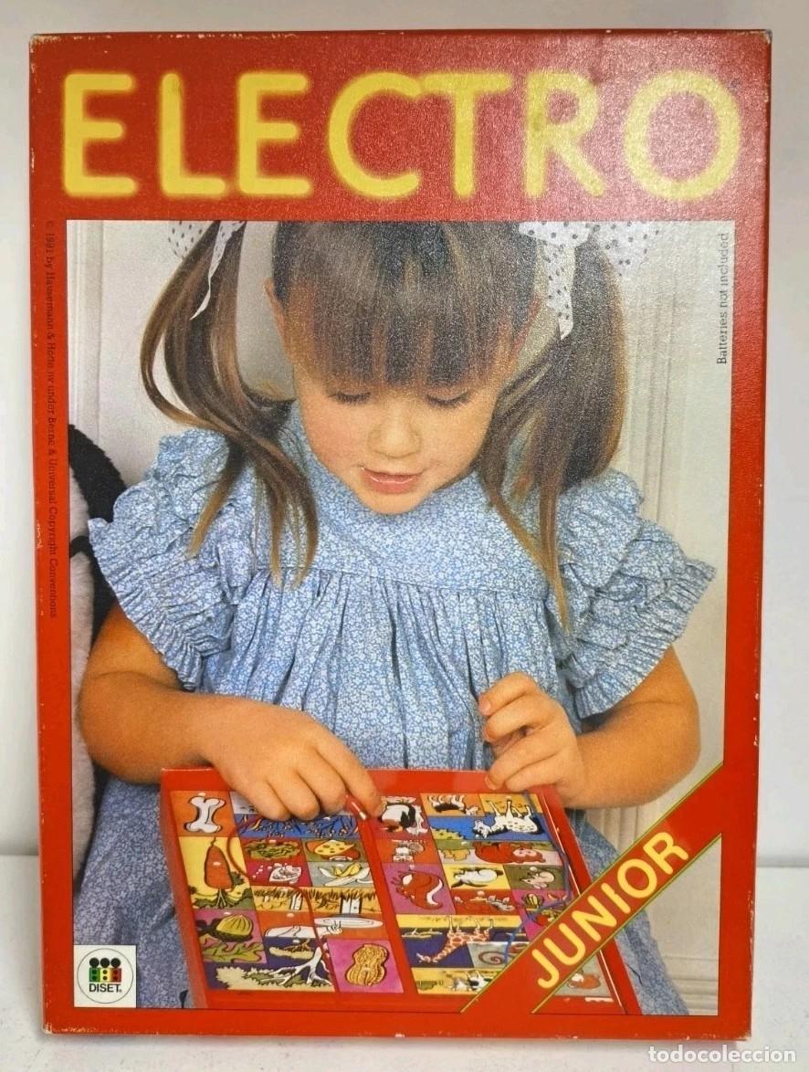 Juegos de mesa: Electro Junior Juego Vintage 1981 Diset Funciona - Foto 1