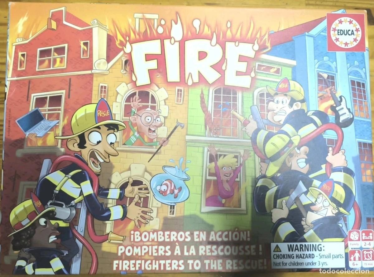 Juegos de mesa: Fire Bomberos En Acci&oacute;n Educa - Foto 1