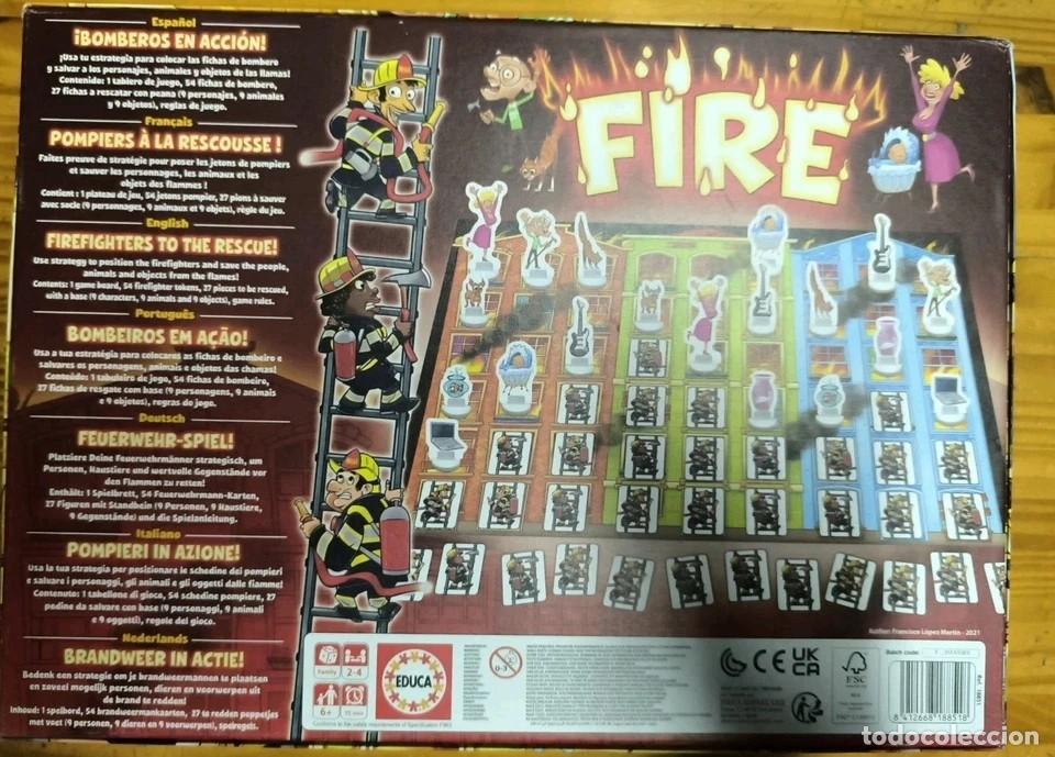 Juegos de mesa: Fire Bomberos En Acci&oacute;n Educa - Foto 2
