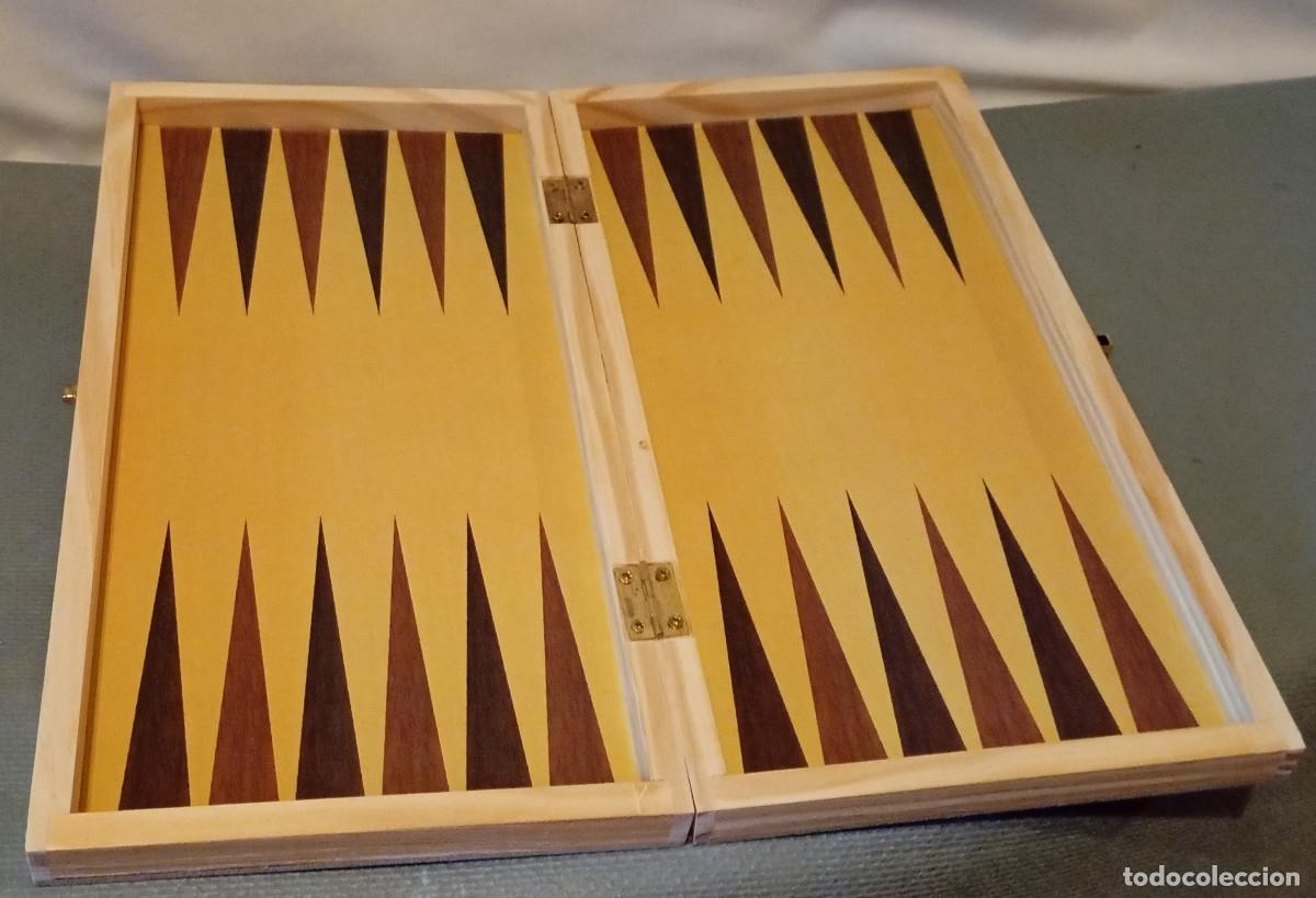 Juegos de mesa: Juego de mesa 3 en 1: Ajedrez, Damas y Backgammon - Foto 5