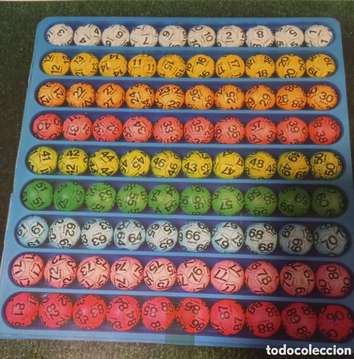 Juegos de mesa: CAJA DE BOLAS DE BINGO NUEVAS ORIGINALES - Foto 3