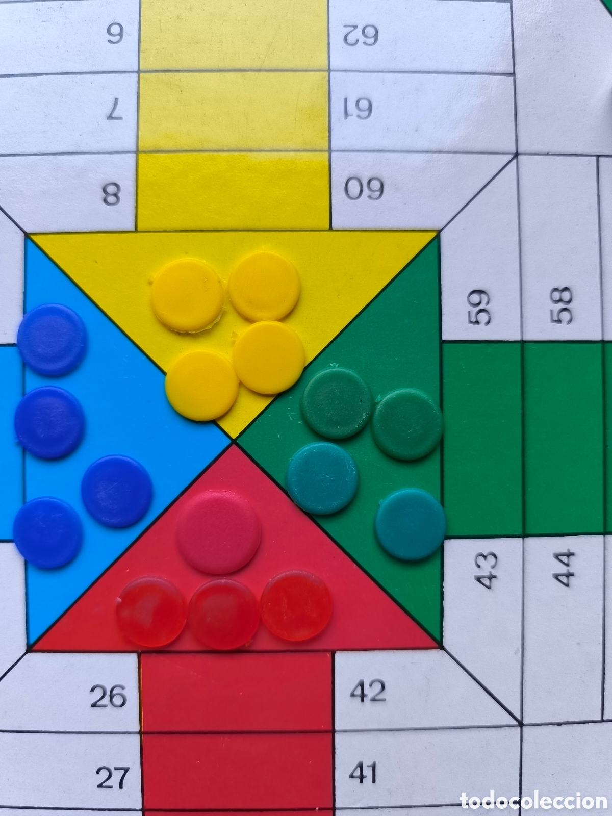 Juegos de mesa: Parch&iacute;s & ajedrez marigo peque&ntilde;o defecto - Foto 3