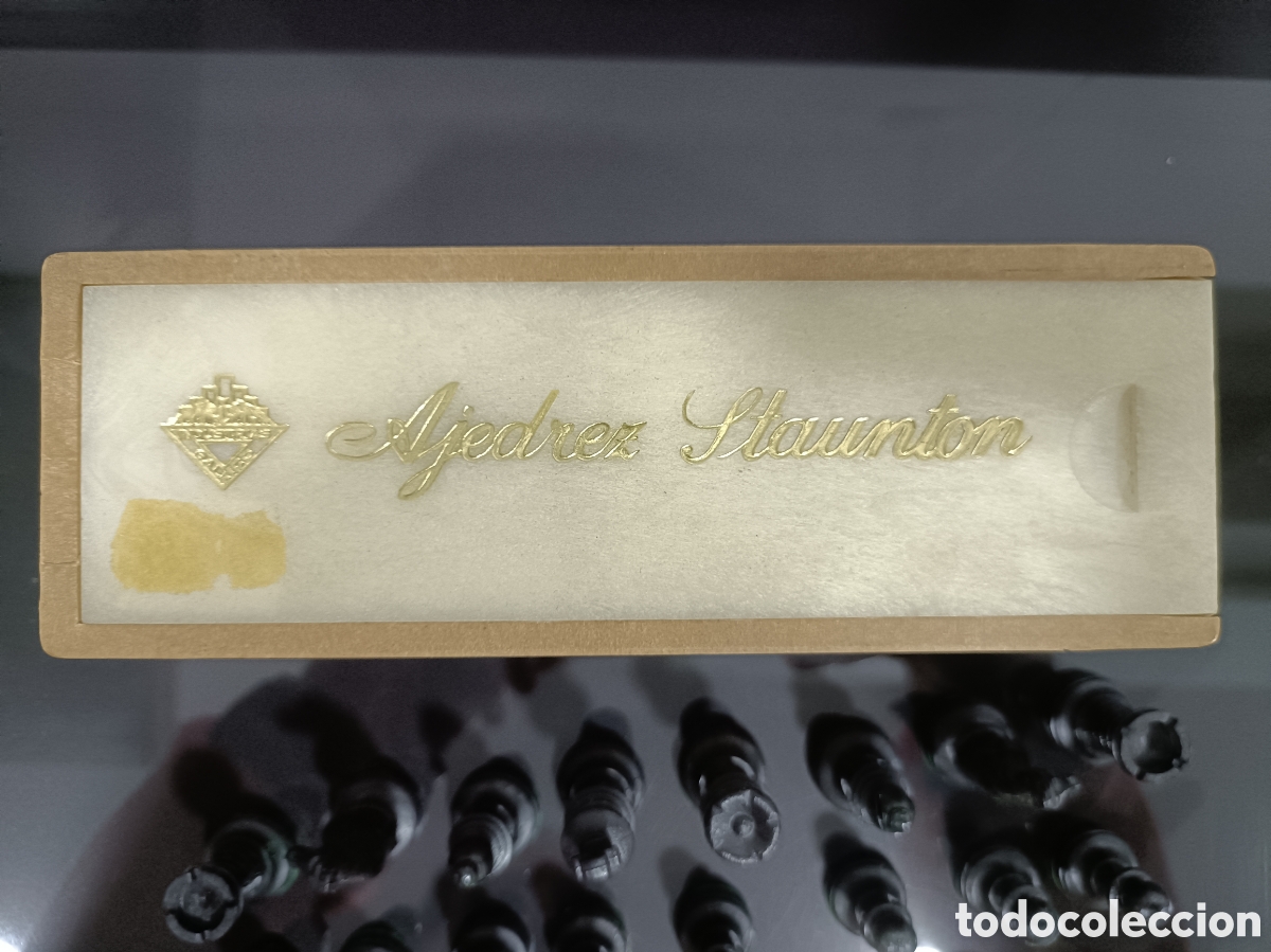 Juegos de mesa: Vintage Ajedrez Staunton - Foto 5