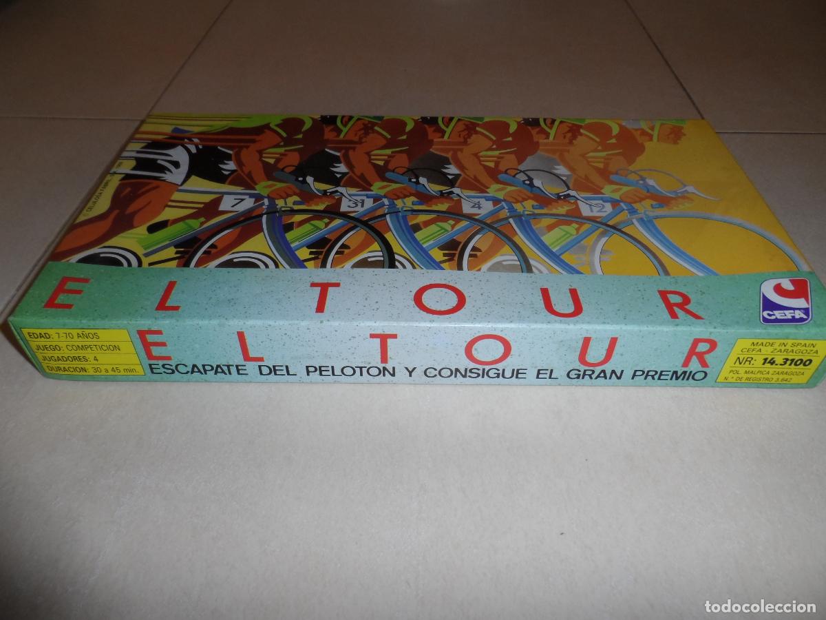 Juegos de mesa: JUEGO DE MESA EL TOUR CEFA 1989 NUEVO - Foto 3