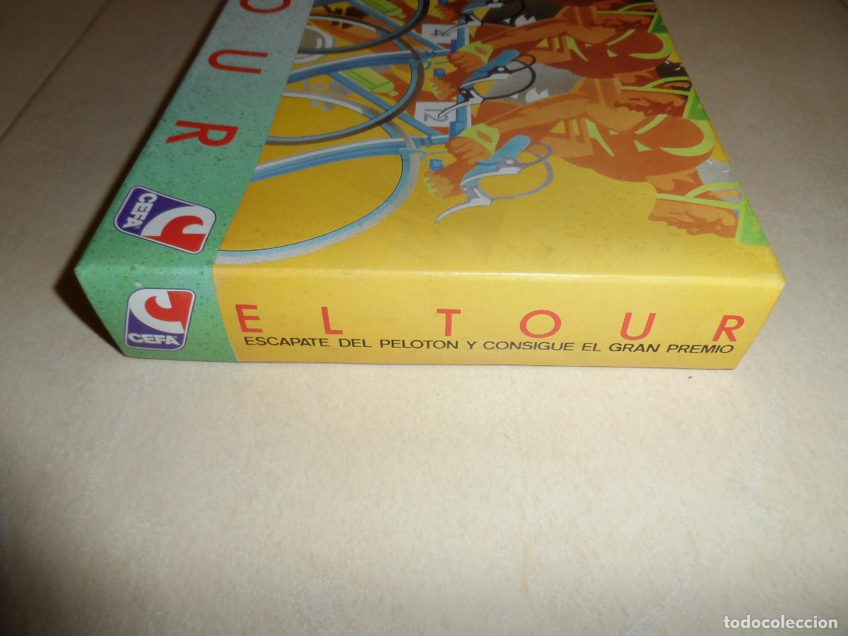 Juegos de mesa: JUEGO DE MESA EL TOUR CEFA 1989 NUEVO - Foto 4