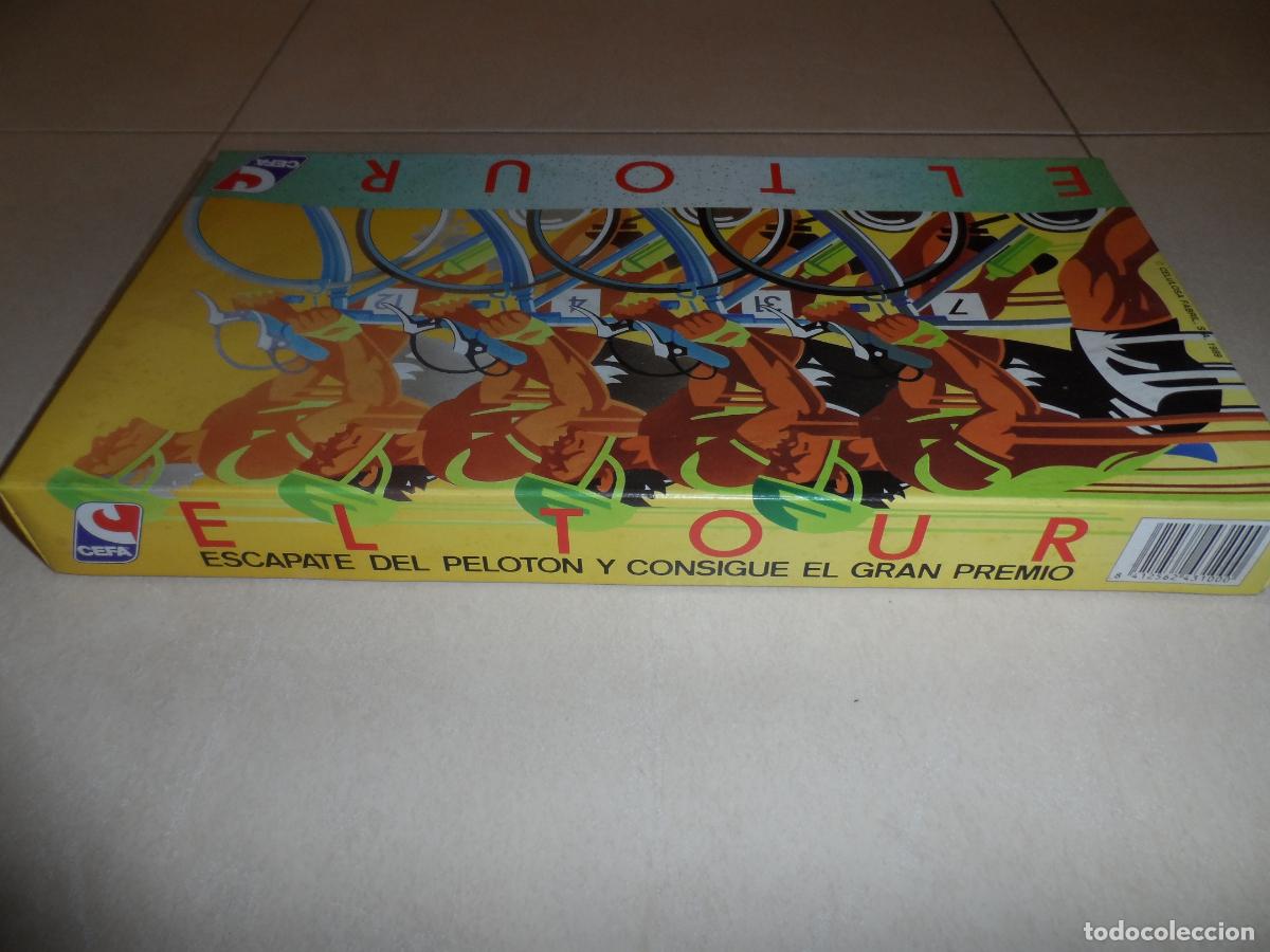 Juegos de mesa: JUEGO DE MESA EL TOUR CEFA 1989 NUEVO - Foto 5
