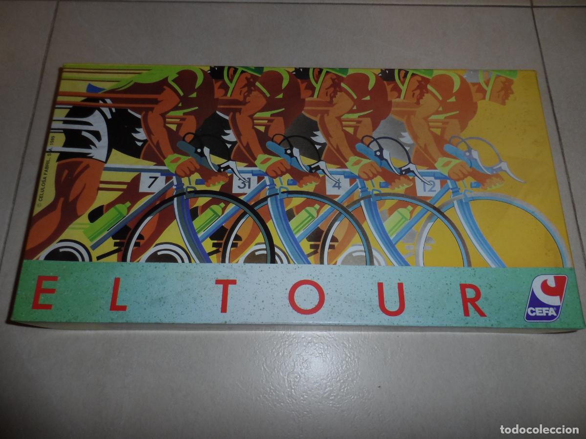 Juegos de mesa: JUEGO DE MESA EL TOUR CEFA 1989 NUEVO - Foto 1