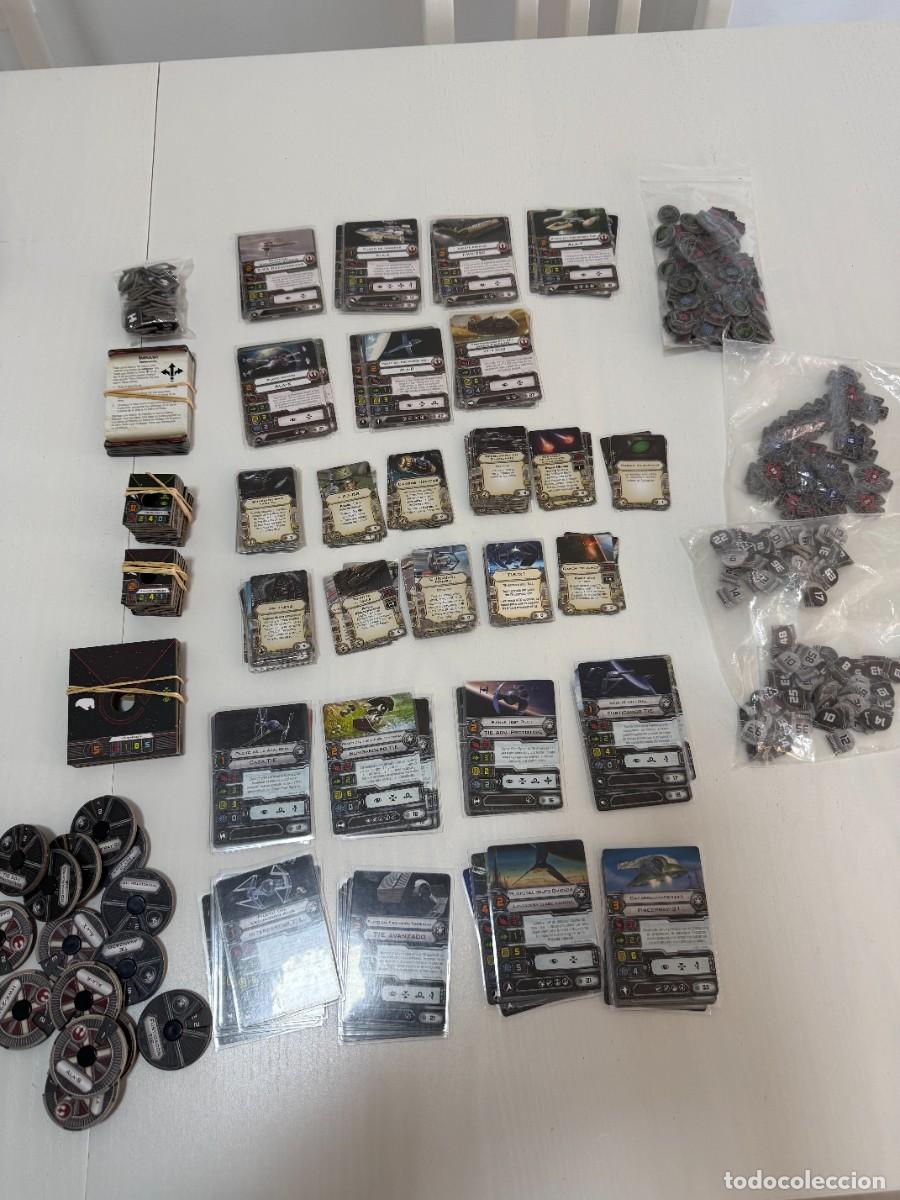 Juegos de mesa: X-WING JUEGO DE MESA, LOTE DE CARTAS Y COMPONENTES - Foto 1